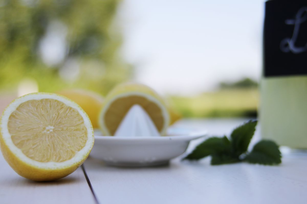 Zitronen für selbst gemachte Zitronenlimonade