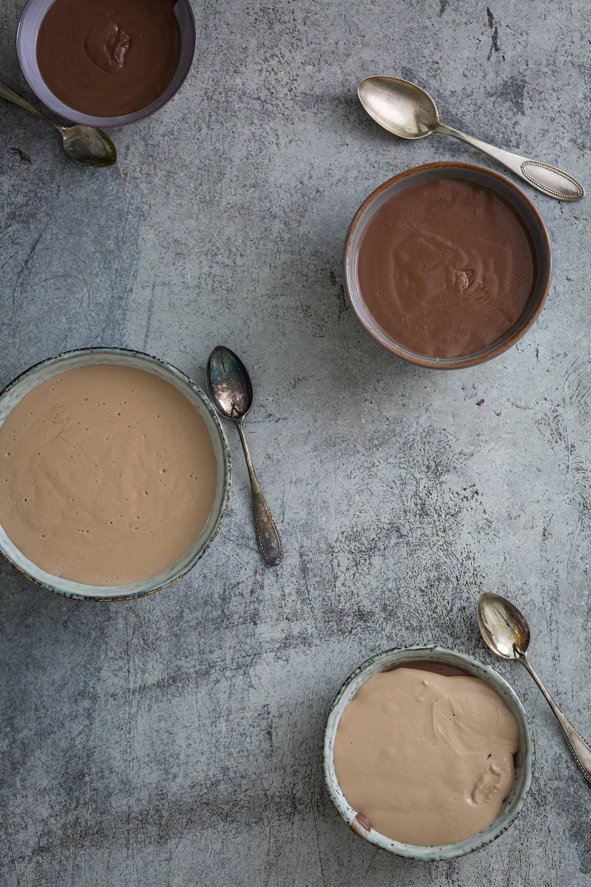 Schokoladenpudding aus Kinderschokolade