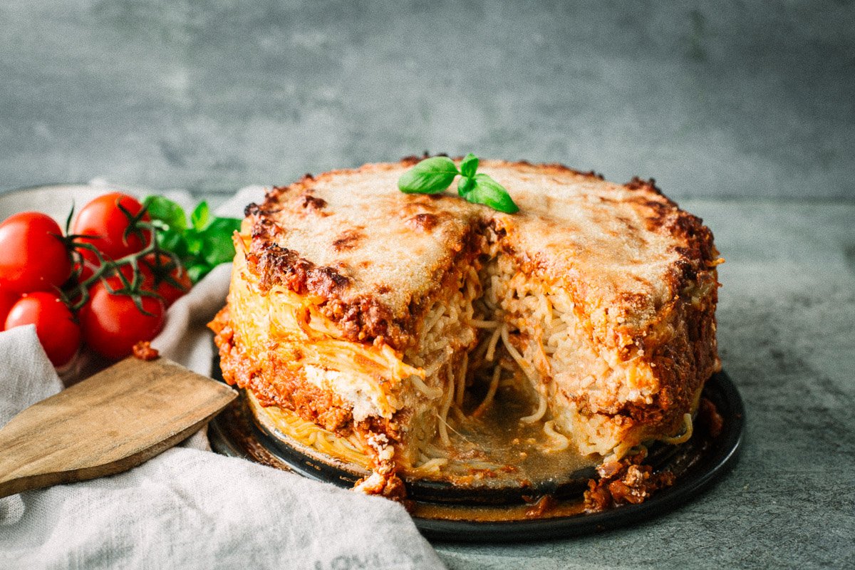 Spaghetti Torte Rezept