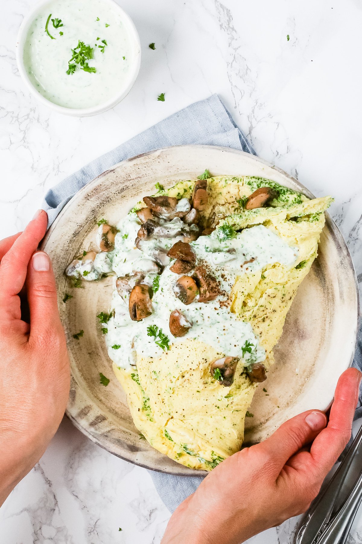 Omelette aus dem Thermomix