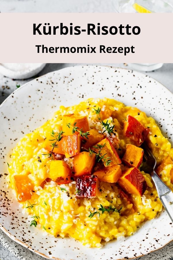 cremiges Thermomix Kürbis Risotto
