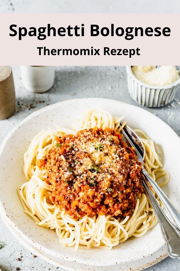 Thermomix Bolognese mit Spaghetti