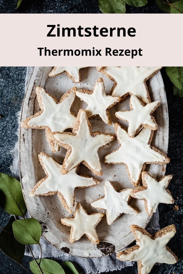 Zimtsterne Thermomix Rezept - super einfach und total lecker